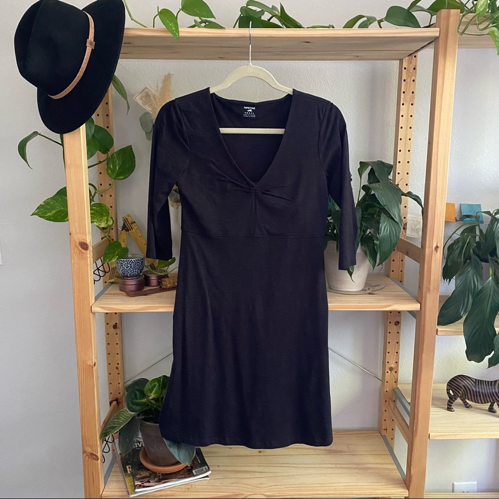 Horny Toad (Toad & Co.) Rosalinda A Line Dress - Color Black, Size Small